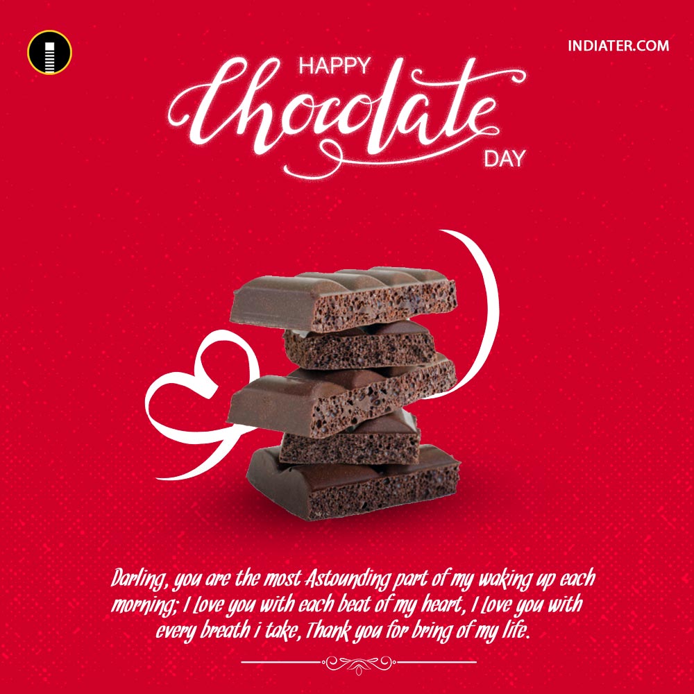 2021 Valentine Chocolate Day wishes Messages Images Banner Free ...