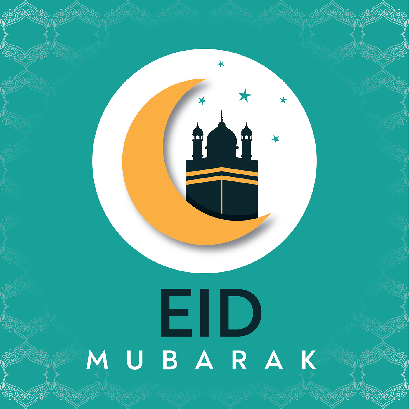Eid Mubarak 2021 Template Happy Eid Mubarak Flyer Design 2021 Psd