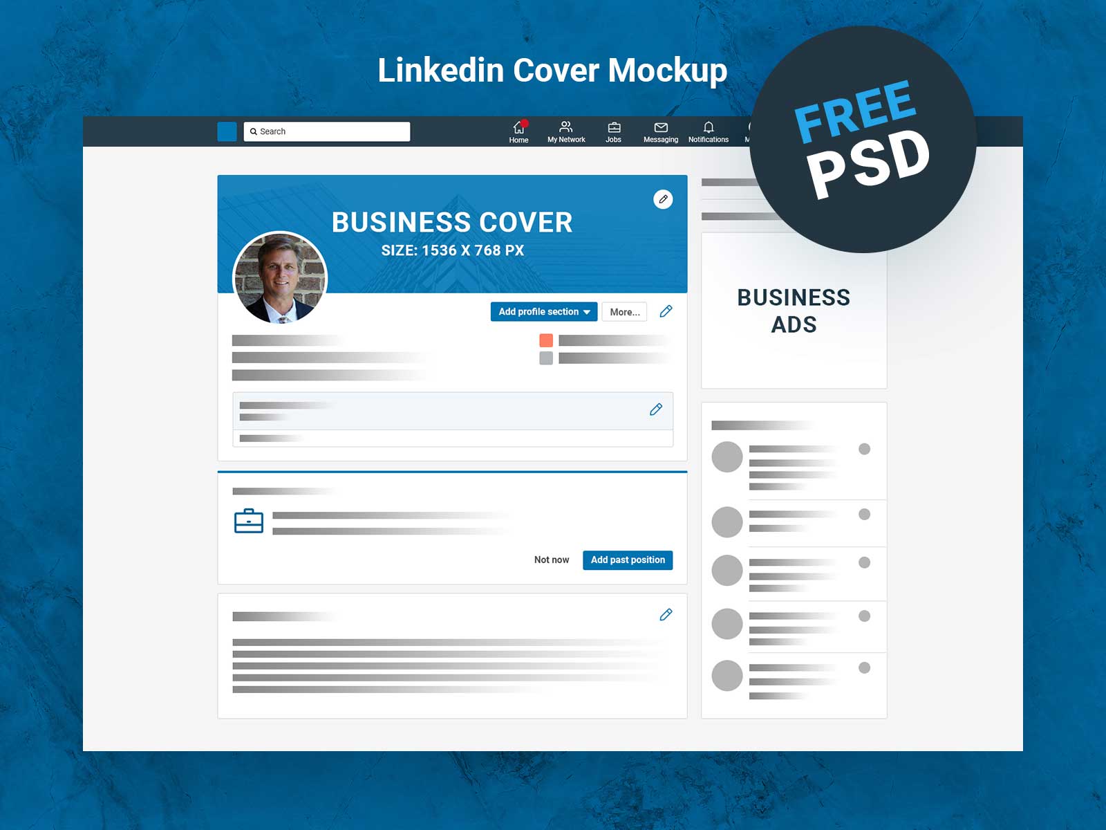Download Linkedin Cover Mockup Free Psd Download Indiater