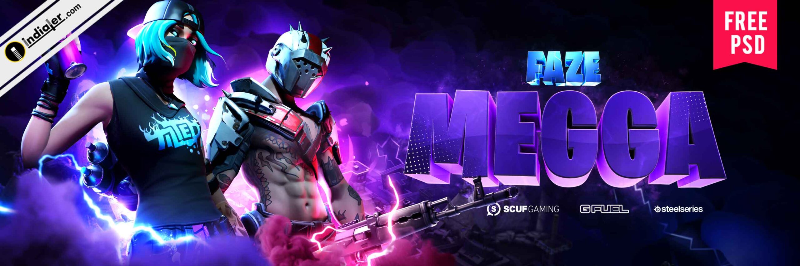 FREE)  Gaming Banner Template Pack! *2021* 