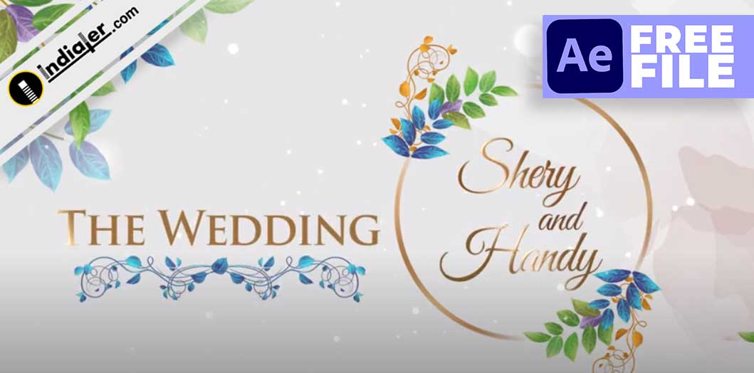 Wedding Invitation Video After Effects Template Free Download