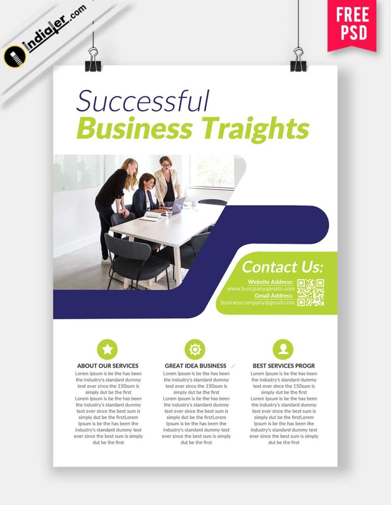 Free Printable Customizable Business Flyer Templates - Indiater