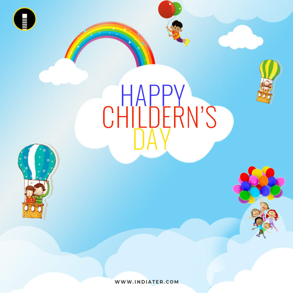 Free Download Happy Children Day Banners Royalty Free PSD Image Template -  Indiater