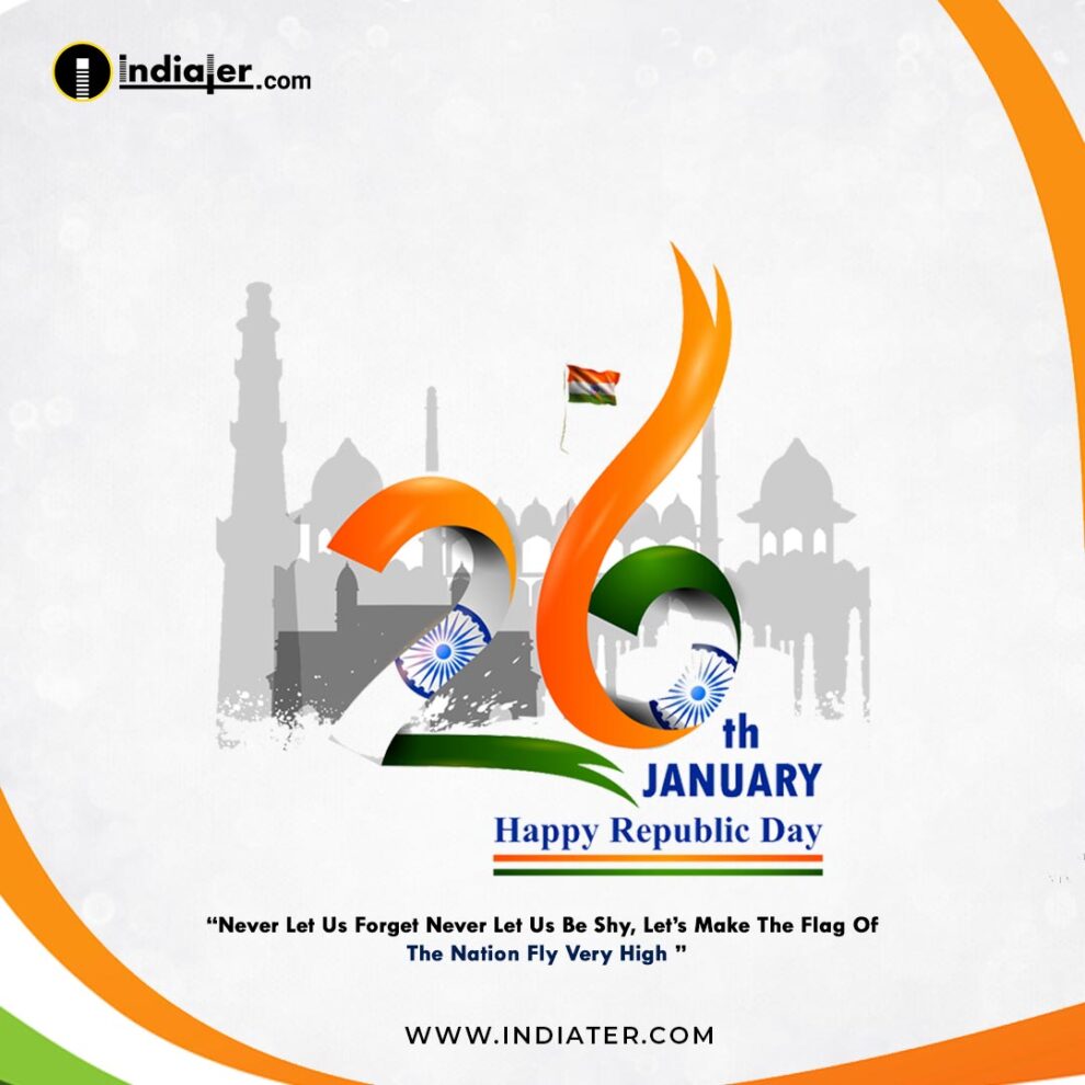 Download Happy Republic Day Banner Royalty Free PSD Template