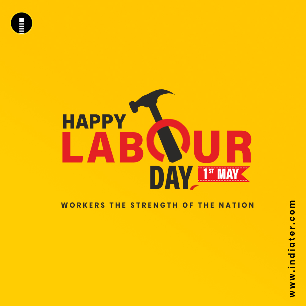 Free Download 1st Of May Labour Day Celebration Banner Yellow ...