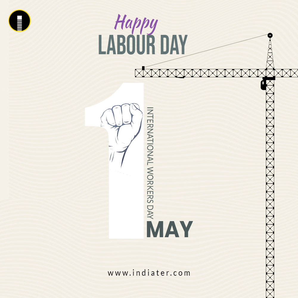 Free PSD Template For Happy International Labour Day Wishes ...