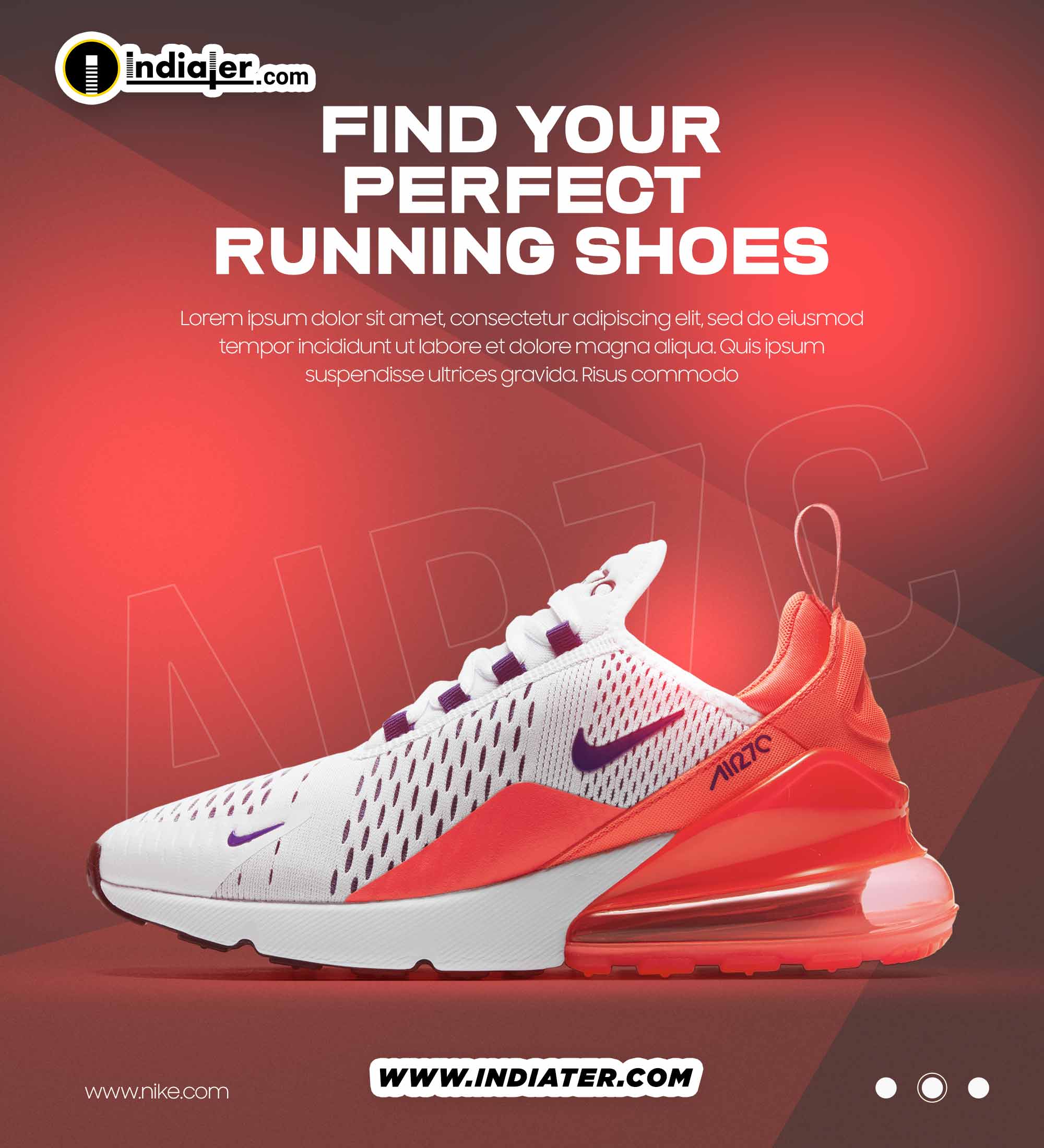 personalidad Beber agua consumirse Free Nike Shoes Banner Designs Themes Social Media Banner Psd Template  Download - Indiater